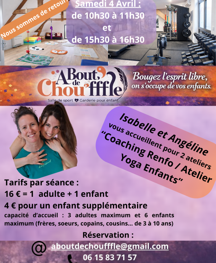 ✨ Atelier Parents & Enfants – Bougez ensemble ! ✨