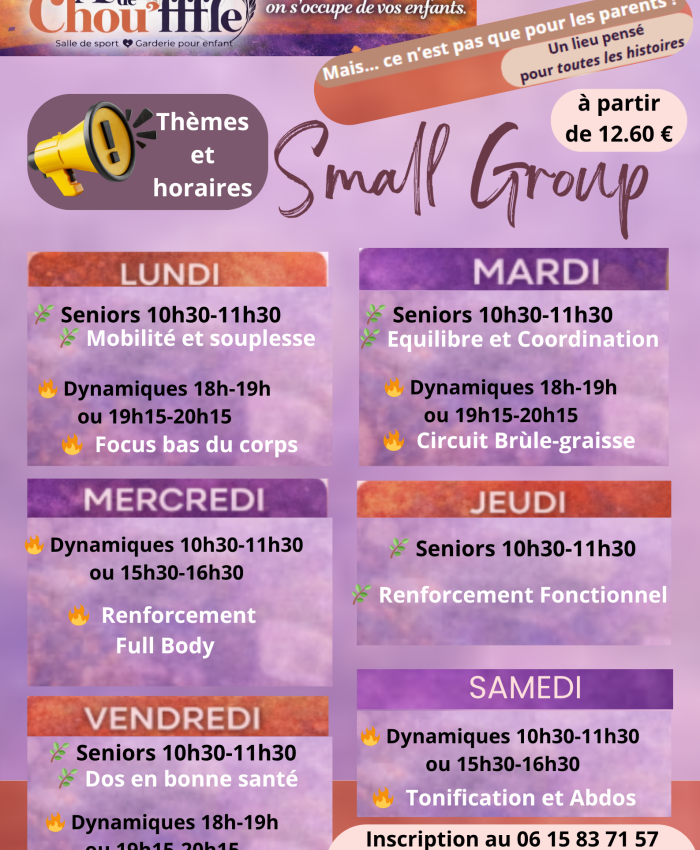 ✨Planning Small group✨